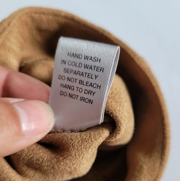 Charlotte Russe Brown Lace Up Tie Front Soft Staple Piece Mini Skirt - Picture 8 of 9